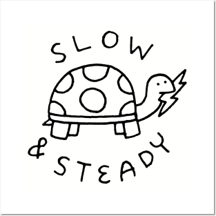 Slow and Steady Turtle Posters and Art